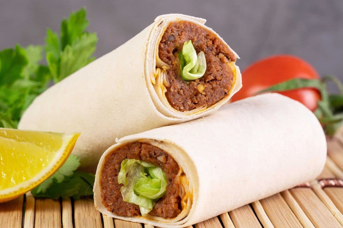 Vegan Wrap (Cig Kofte Wrap)