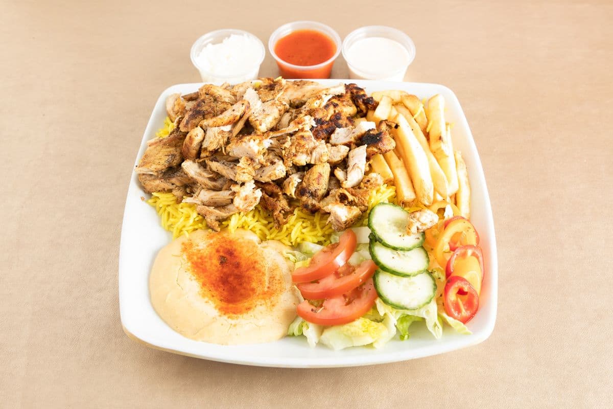 Chicken Shawarma Plate