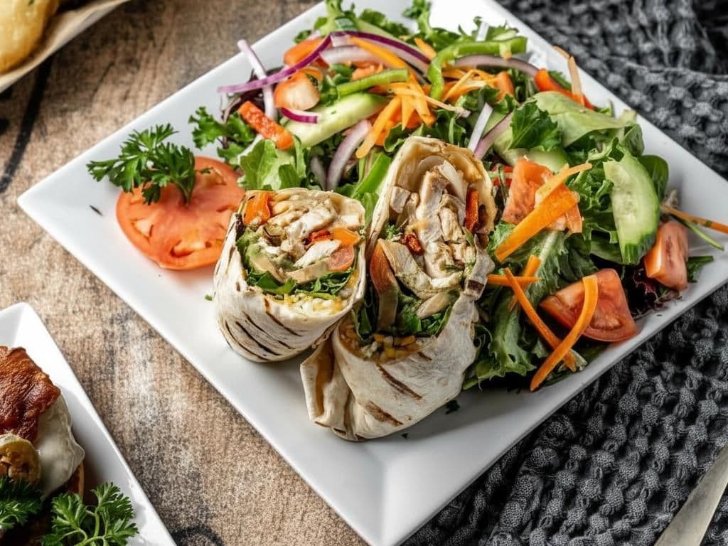 Cloud's Chicken Wrap