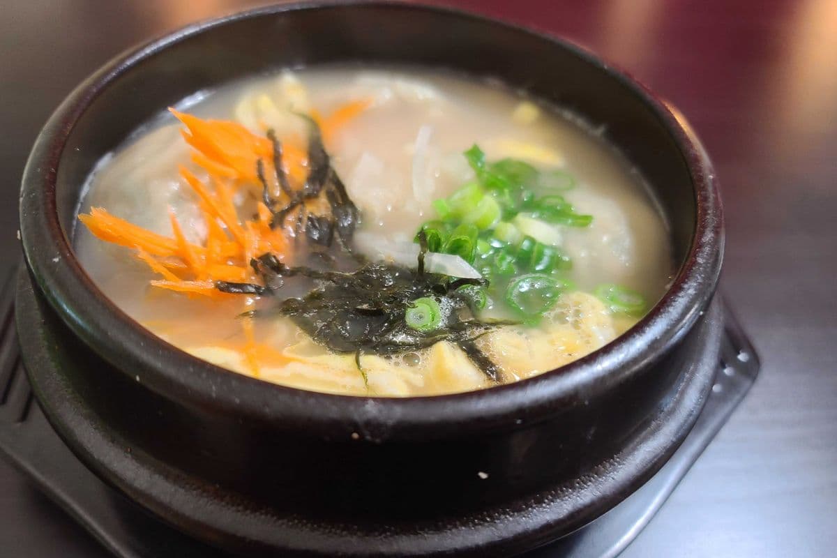 Soupe coréenne mandu guk / Korean Mandu Guk(Soup)