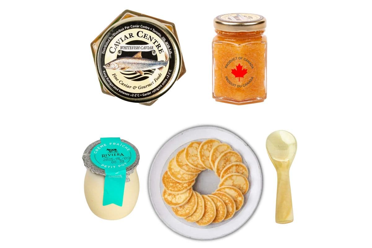 Golden Whitefish Caviar - Exclusive SKIP Set (115g, Serves 2-3)