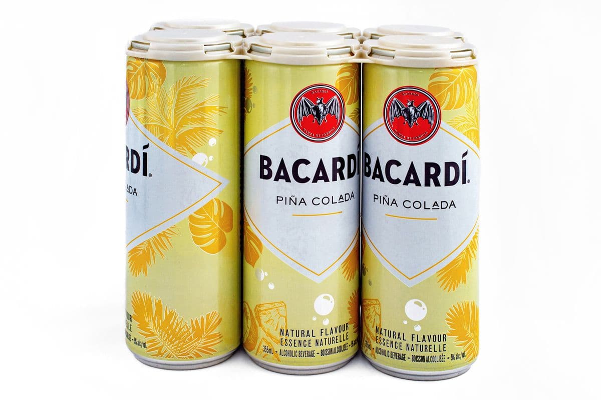 Bacardi Pina Colada (6 x 355 ml Cans)