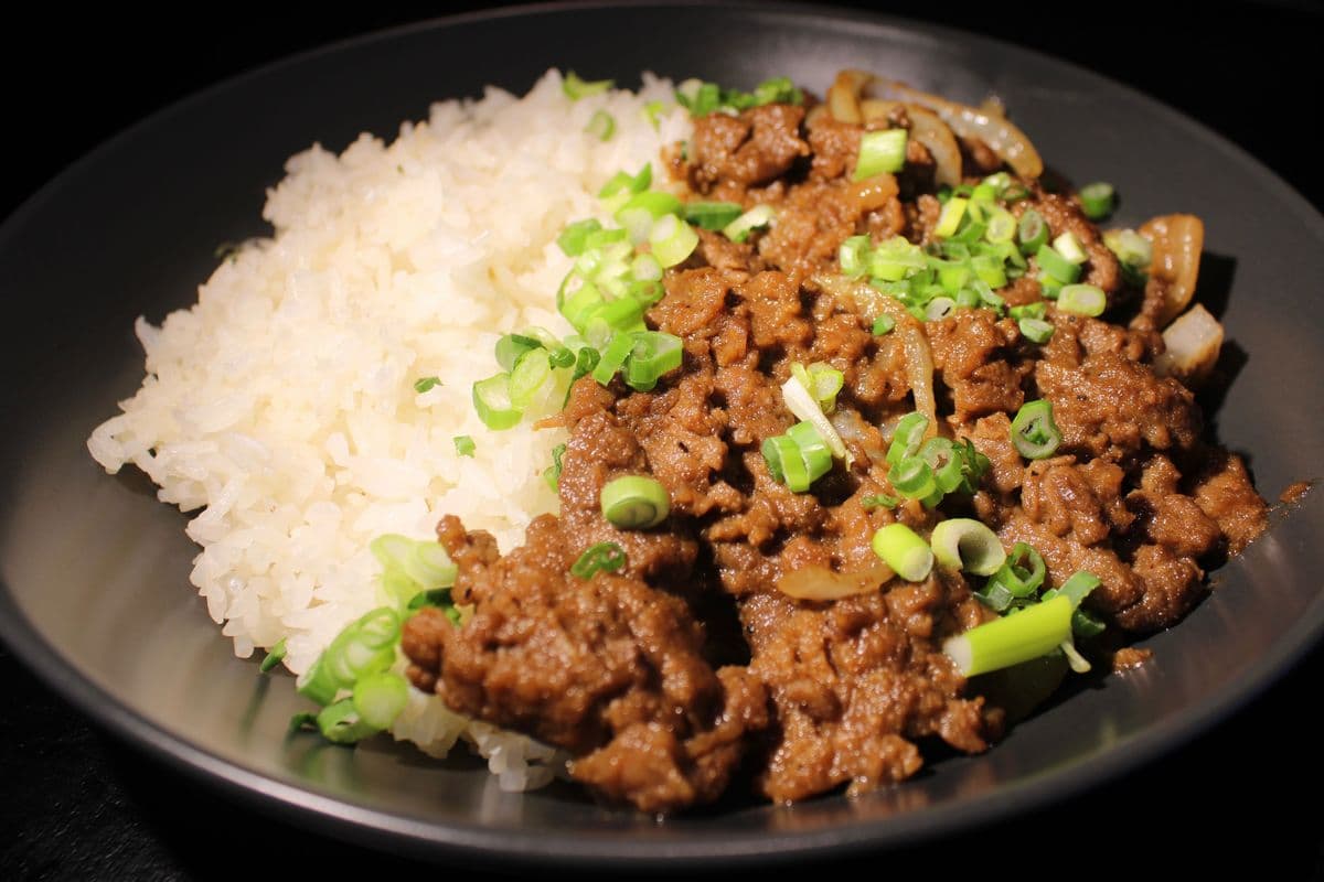 Beef Bistek Rice