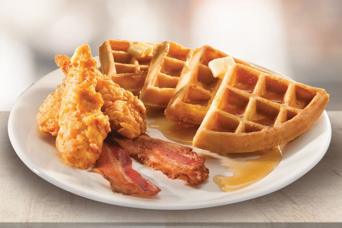 Chicken and Waffles (3 pcs)