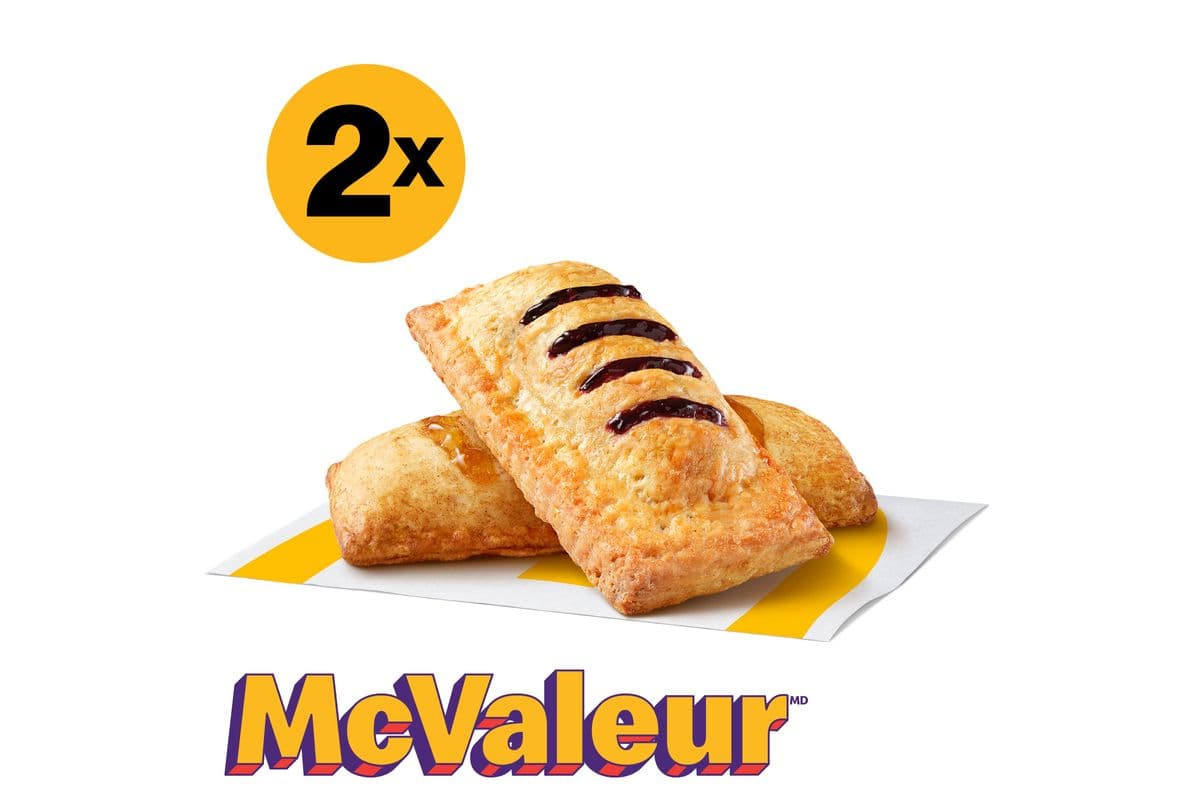 Chaussons pommes/bleuets et fromage à la crème [530.0 Cal]