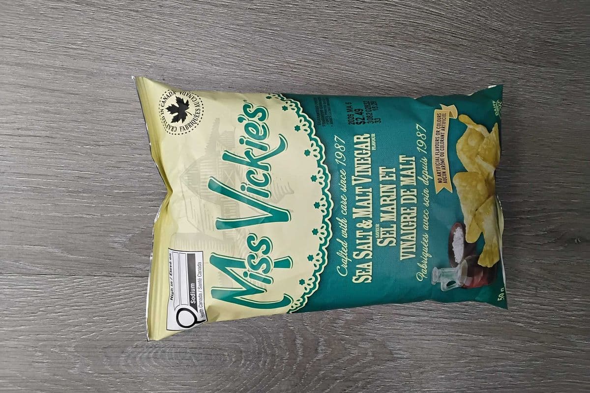 Miss vickie's sea salt & malt vinegar 59g