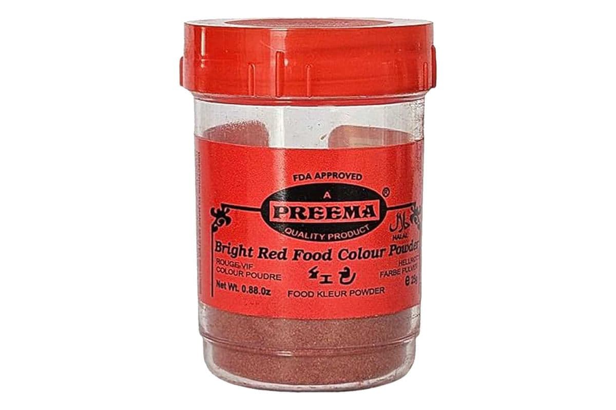 Preema Food Colour Bright Red (25 g)
