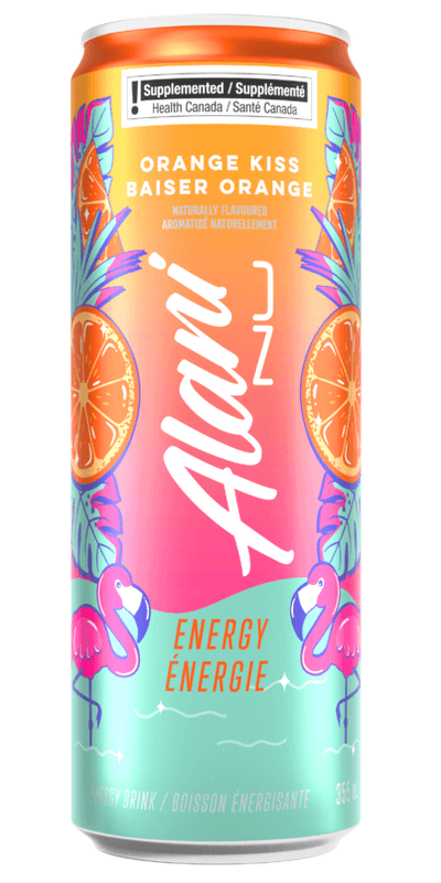 Alani Boisson Energisante Baiser Orange 355ml/ Alani Energy Drink Orange Kiss 355ml
