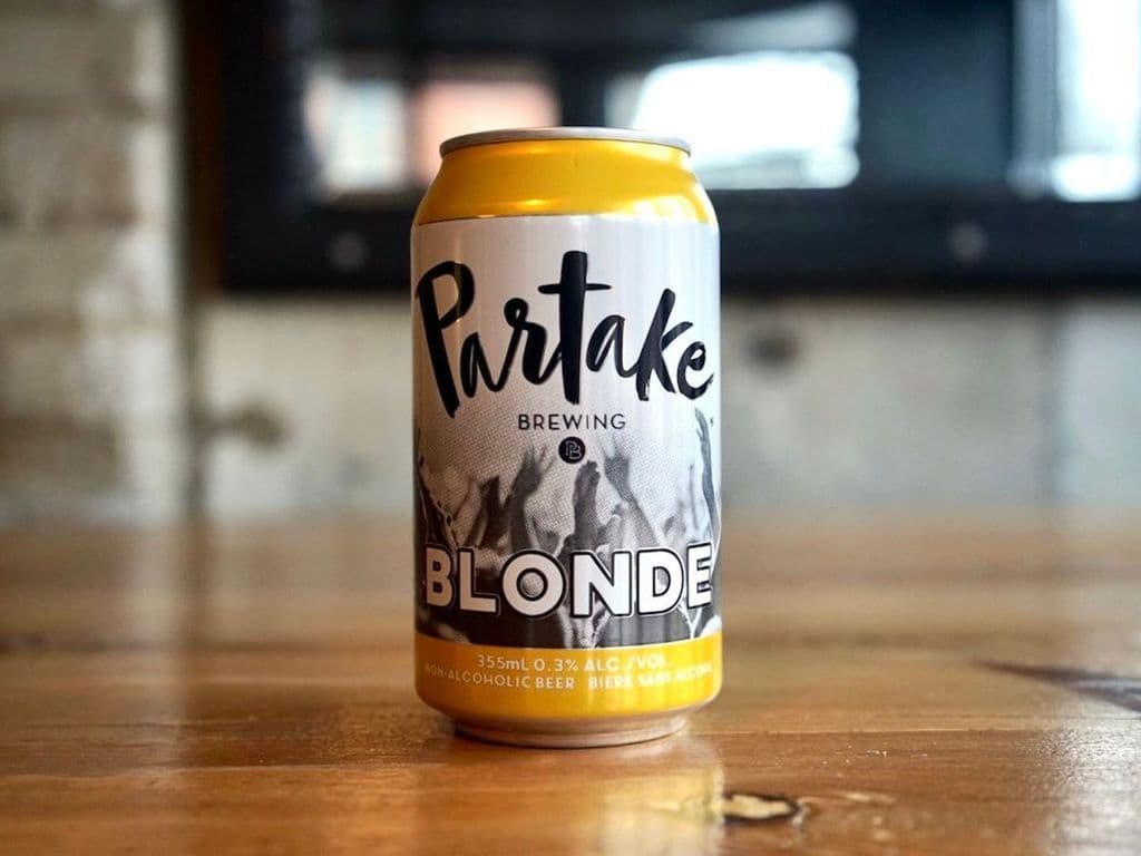 Partake Blonde Non-Alcoholic Beer