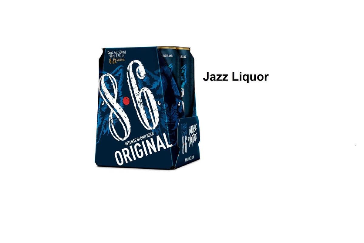 BAVARIA 86 ORIGINAL 4 CANS (1 x 4x500mL)