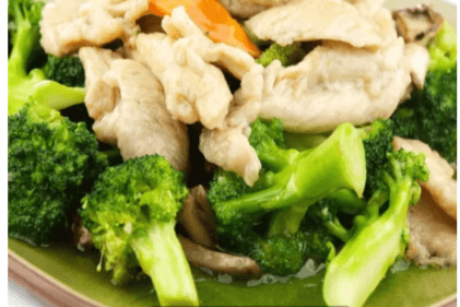 18. Chicken with Broccoli