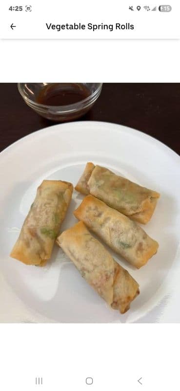 10 Vegetable Spring Rolls