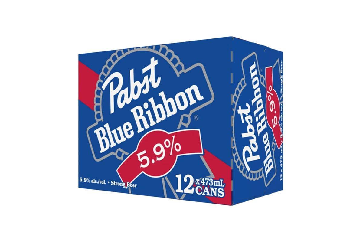 Pabst BlueRibbon (12 x 473 ml Can)