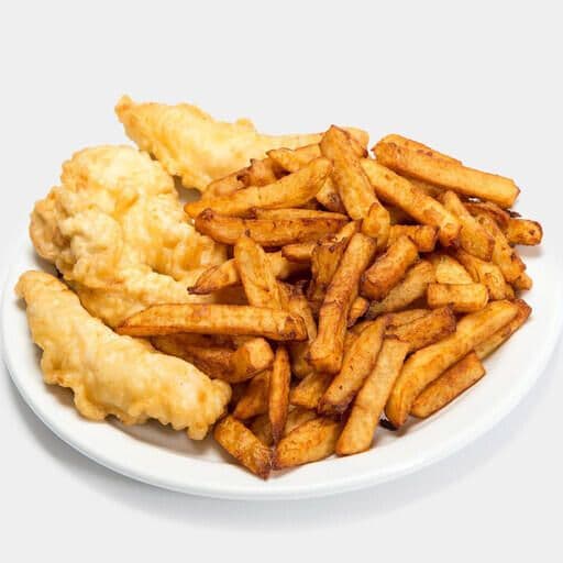 Chicken Tenderloins & Chips - 4 pcs