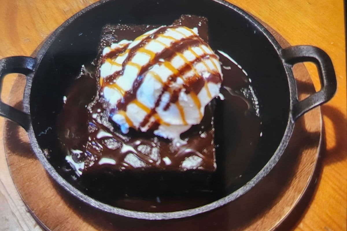 Double fudge brownie