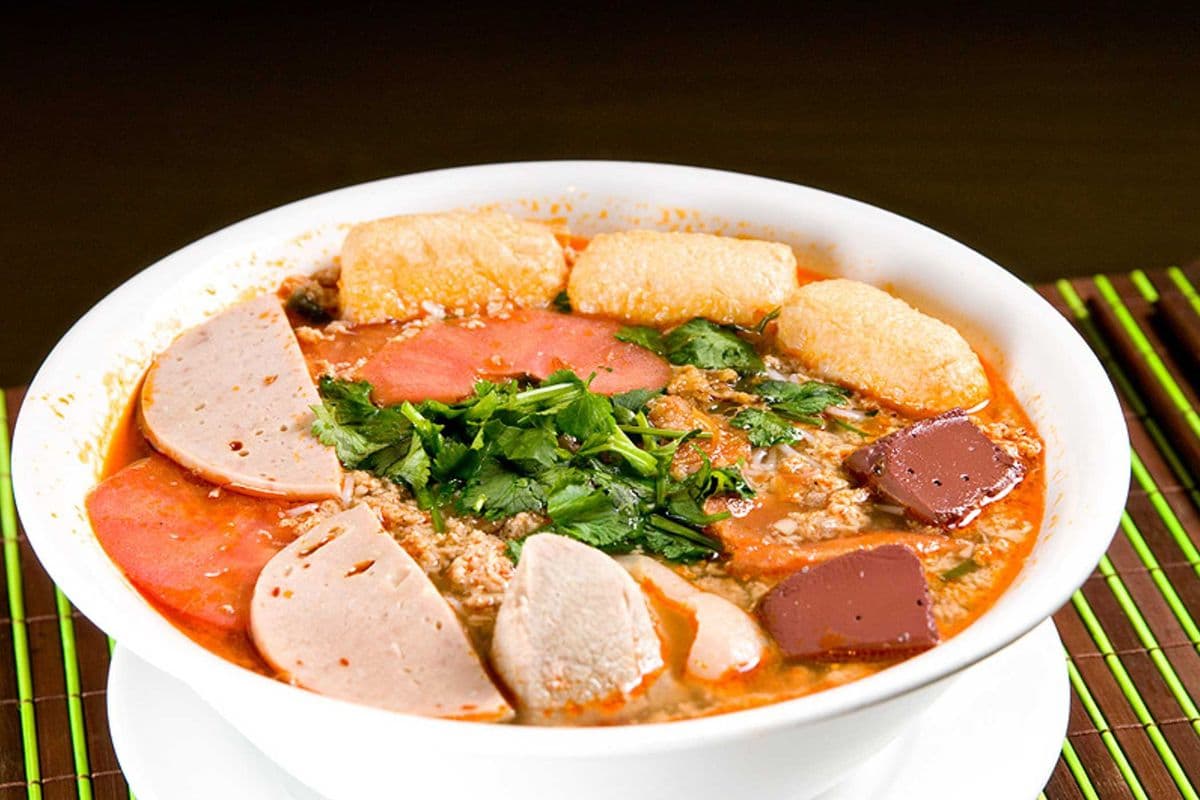 32. Shrimp and Crab Patty Noodle Soup