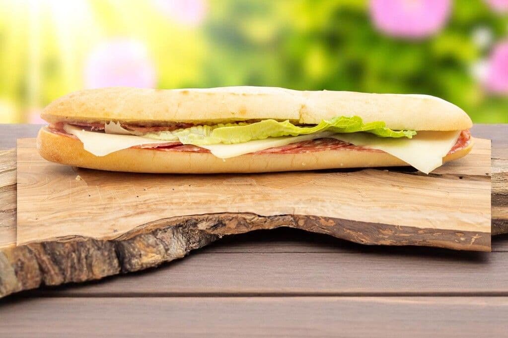 PANINIS-  GENOA SALAMI & PROVOLONE