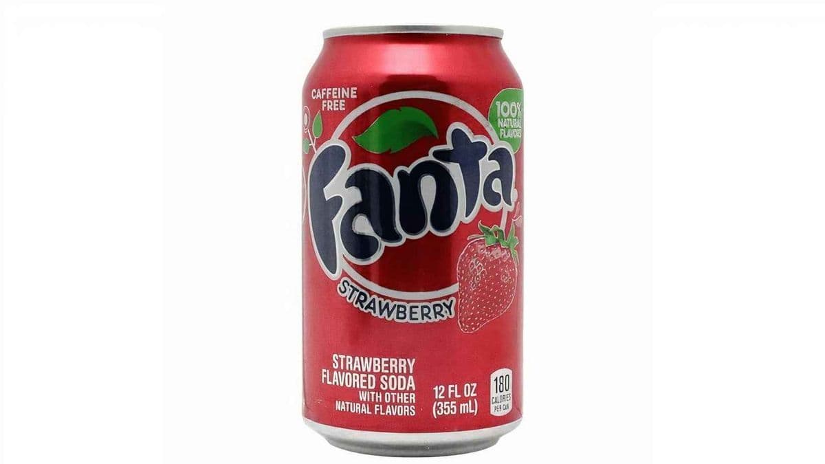 Fanta Strawberry Soda 