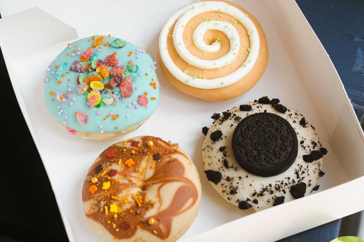 Box of Four Doughnuts