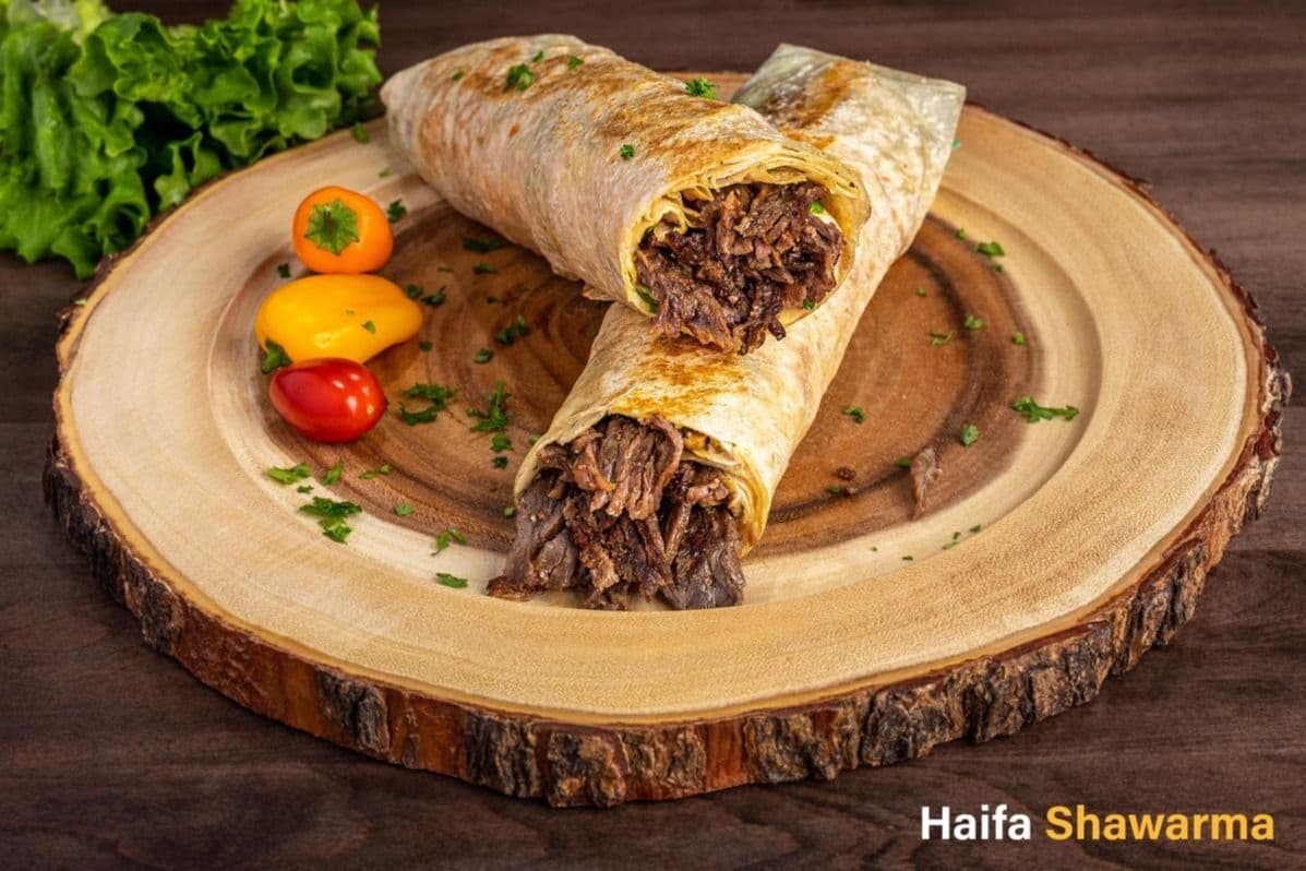 Beef Shawarma Wrap