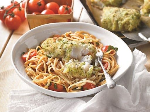 Italian Crusted Cod / Morue en croûte à l'italienne