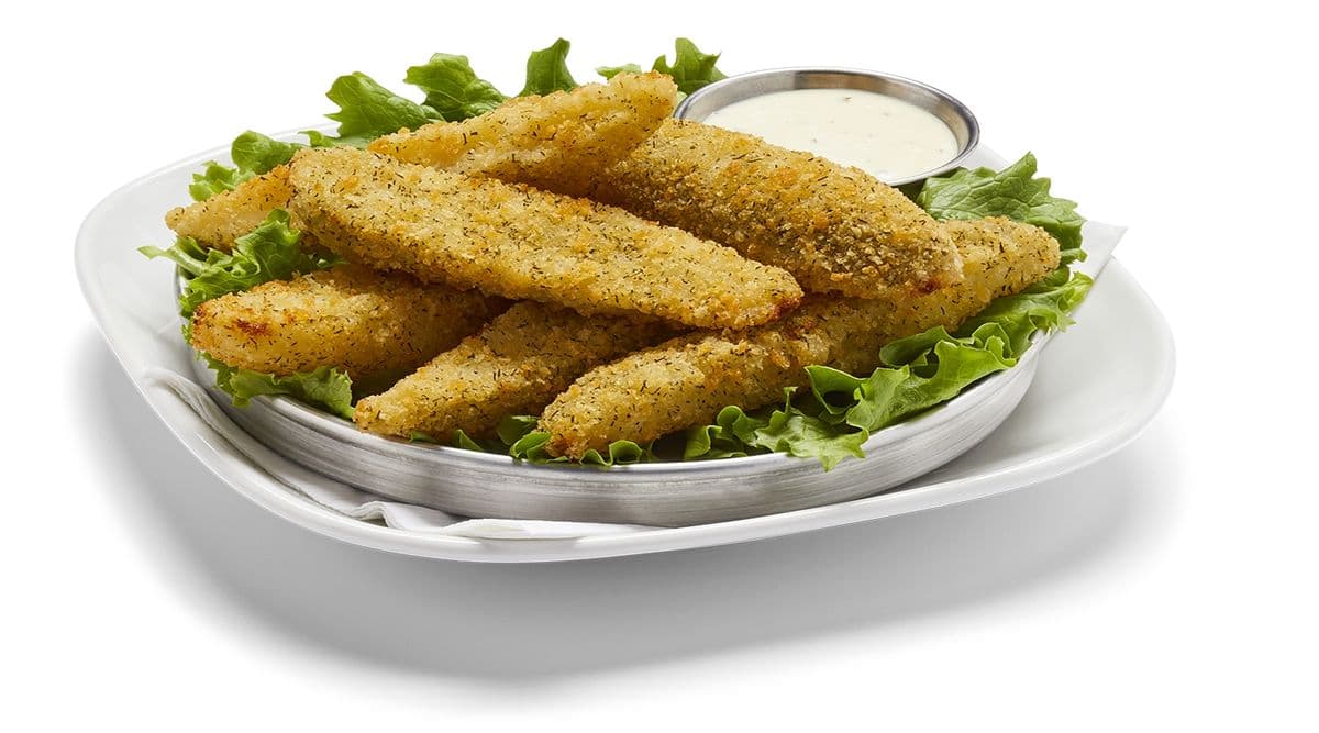 Deep Fried Pickle Wedges