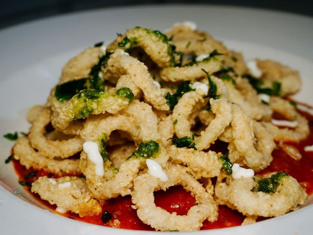Calamari Fritti Diavola