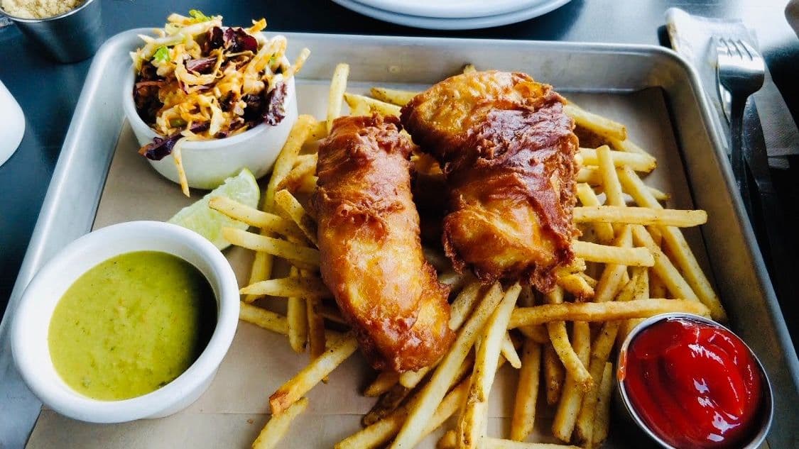 Rock Cod Fish and Chips