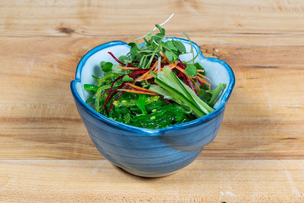 Seaweed Sashimi Salad
