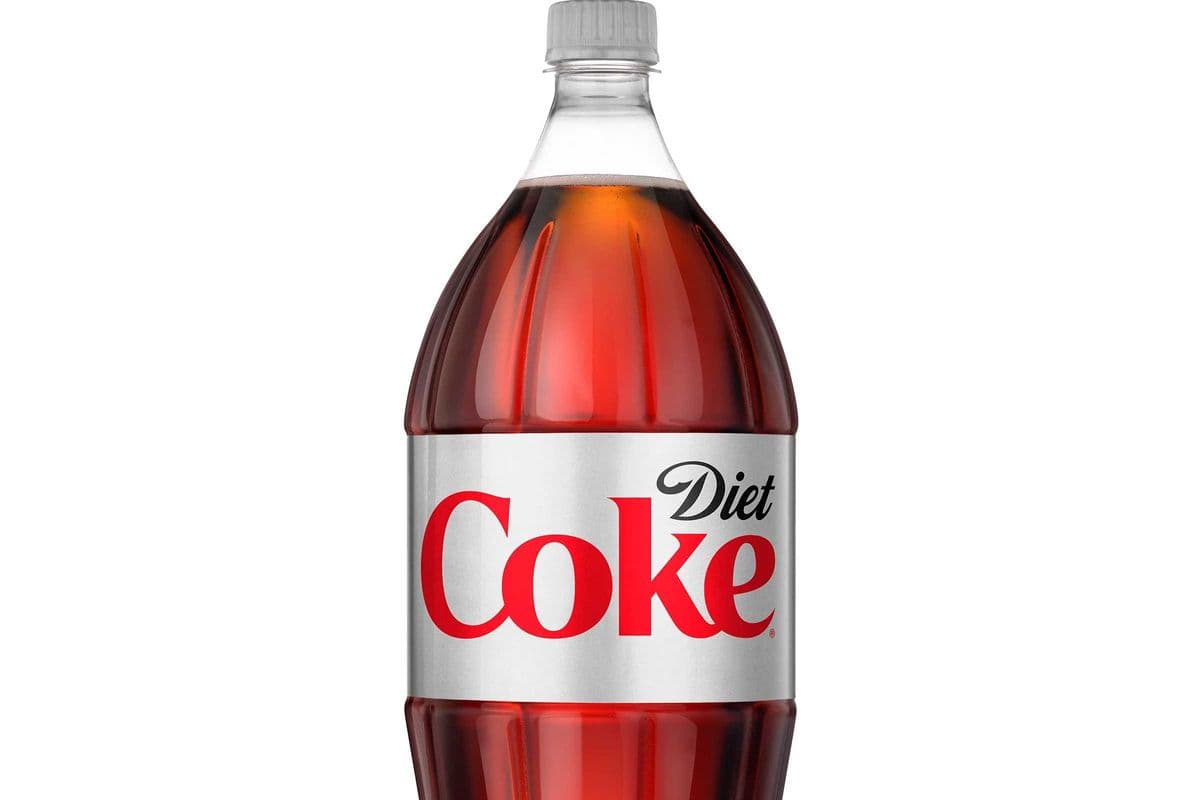 2 liter diet coke
