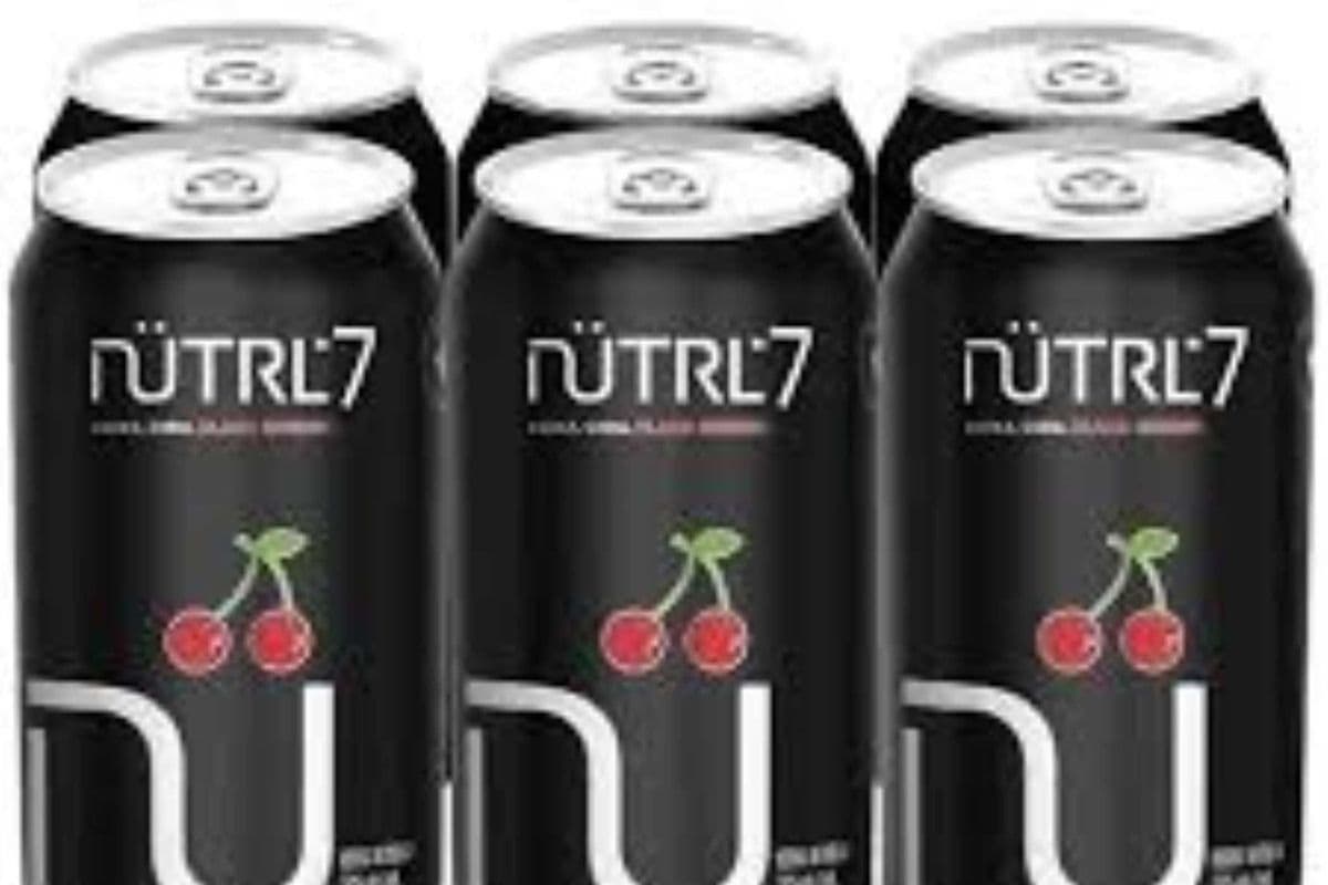 NÜTRL 7 Vodka Soda, Black Cherry (6 x 355 ml) 6 ct • 355 ml (1 x 355 ml)