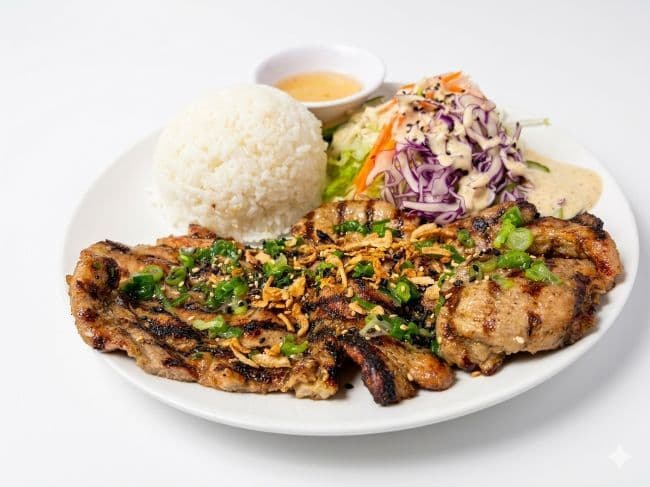 R1. Riz au Porc Grille / Grilled Pork with Rice