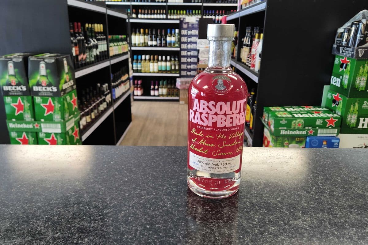 Absolut - Raspberri (1 x 750ml Bottle )
