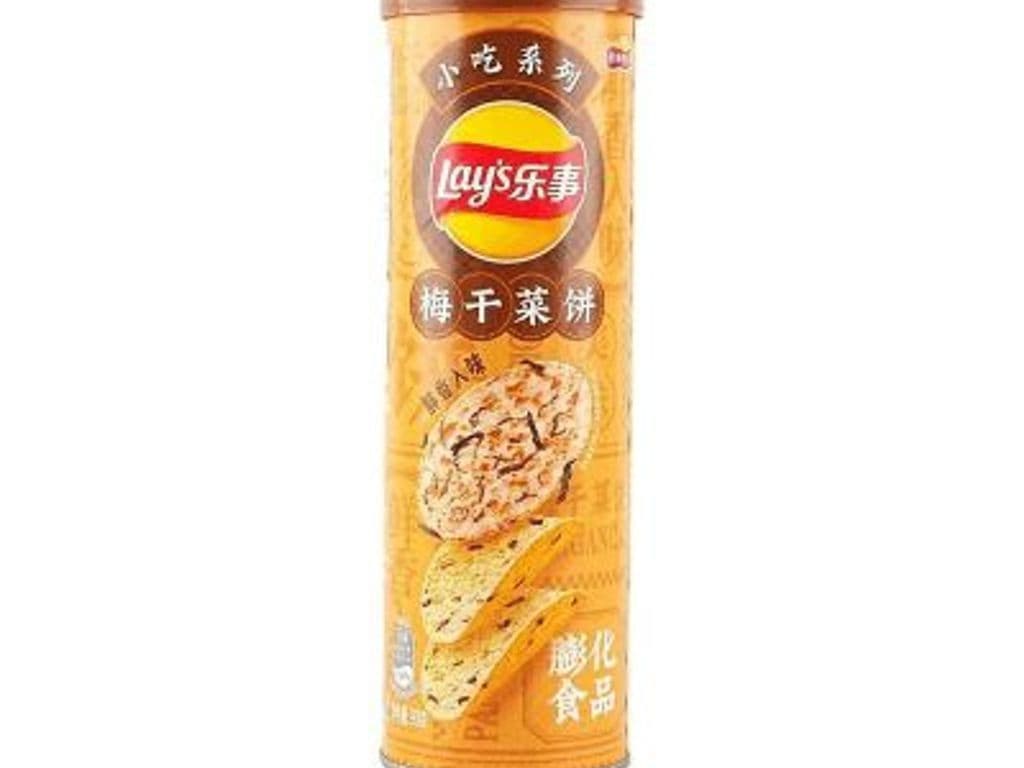 Lays Stax Snack Series China (90g) - Dried Plum Flakes Pancake