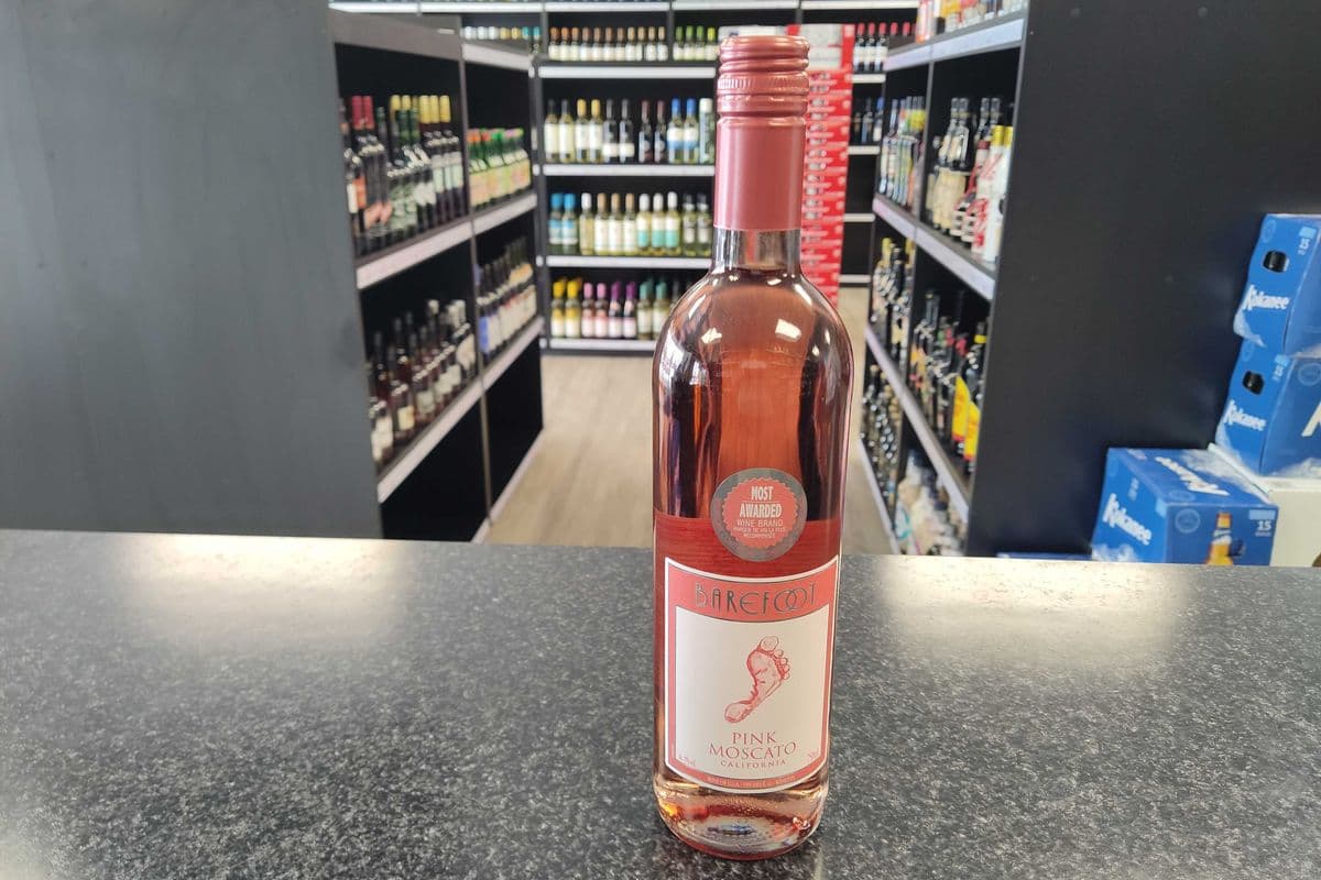Barefoot - Pink Moscato (1 x 750ml Bottle)