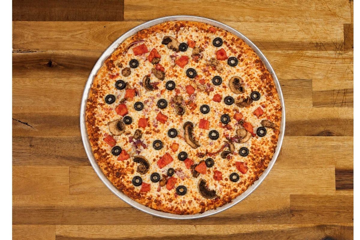 12" Medium Loaded Veggi Pizza