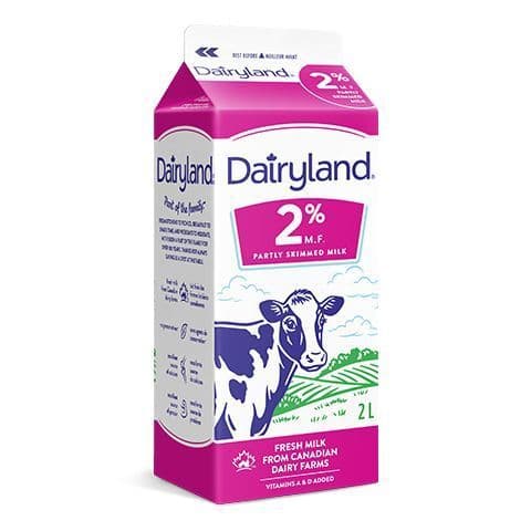 Dairyworld 2% Milk Carton 2L