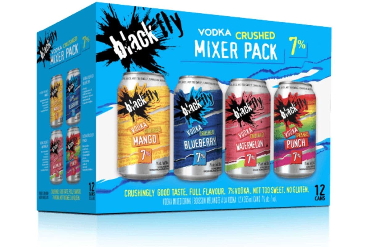 Black Fly Cocktail Crushed Mixer (12 x 355ml can)