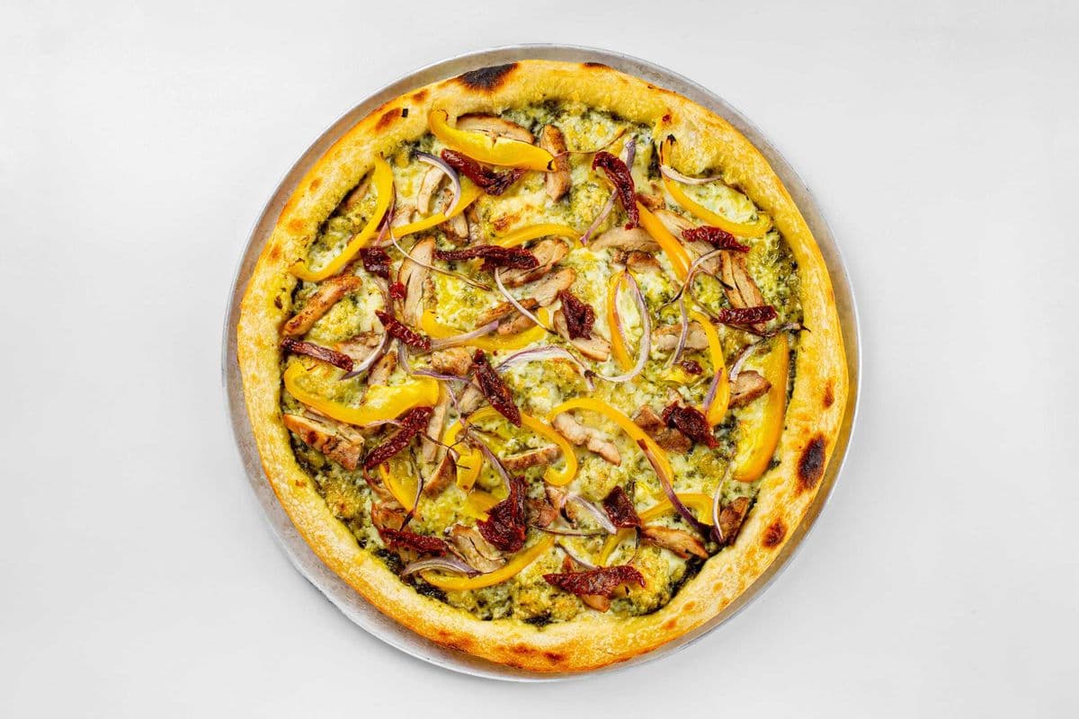 Chicken Pesto Pizza