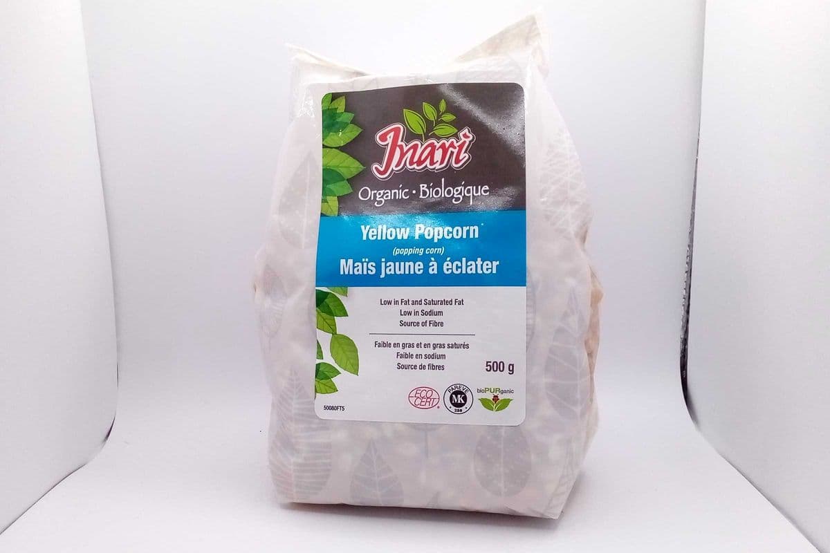 Inari Organic Yellow Popcorn (500 g)