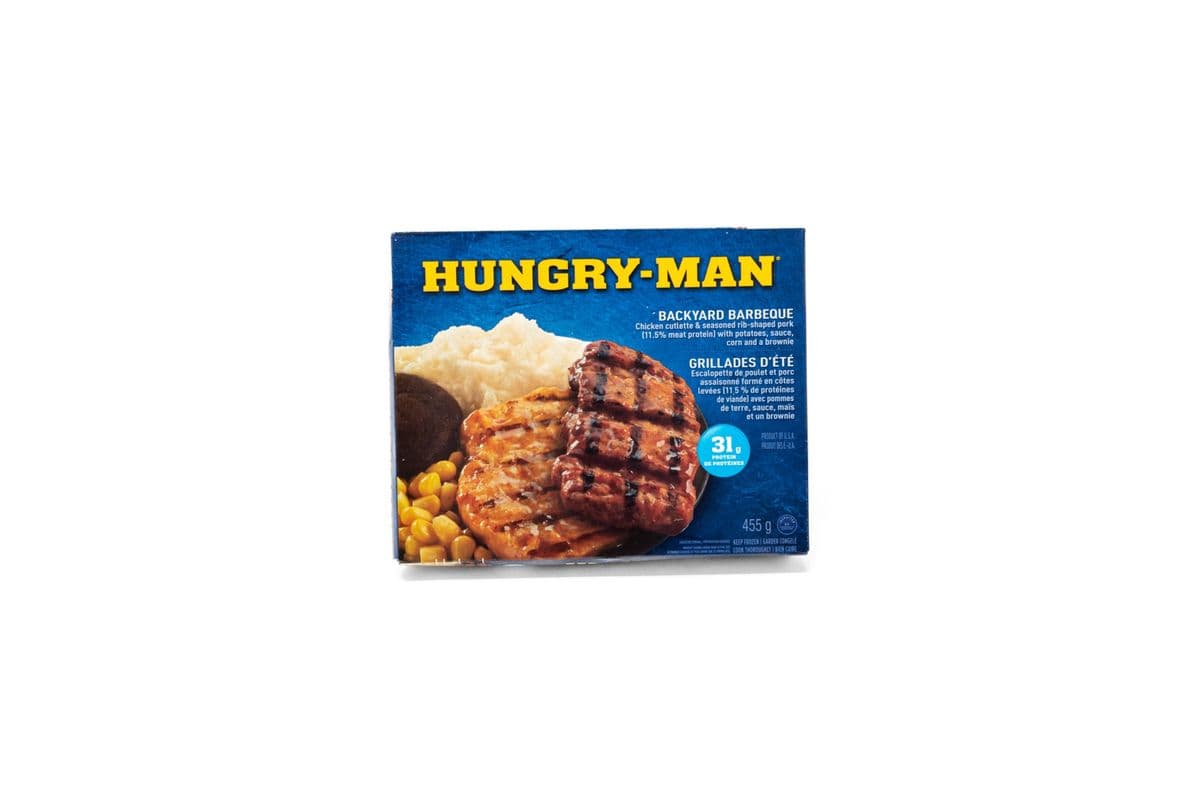 HUNGRY MAN(BACKYARD BARBECUE) (455g) (650 Cal)