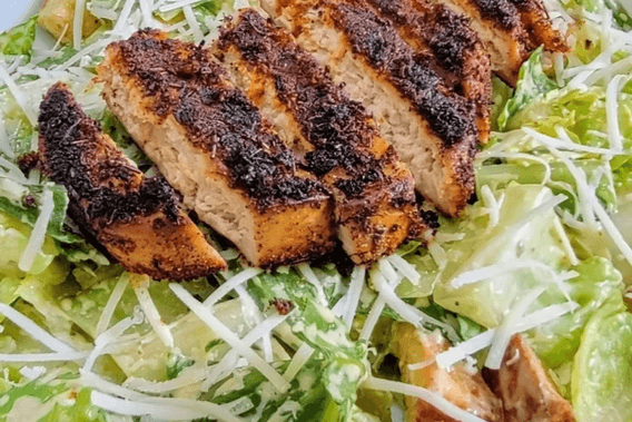 Blackened Chicken Caesar Salad