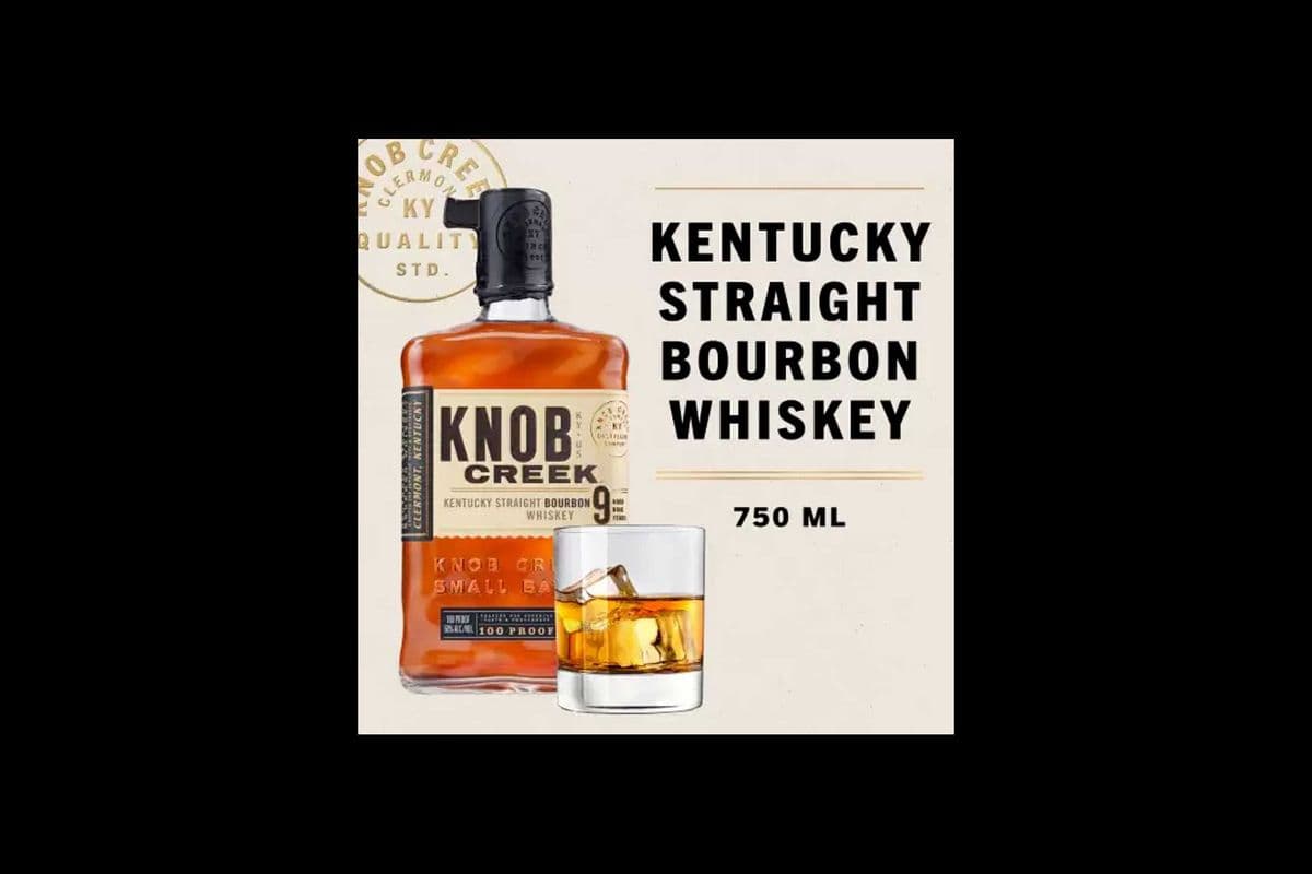 Knob Creek Bourbon (750 ml) (1 x 750ml)