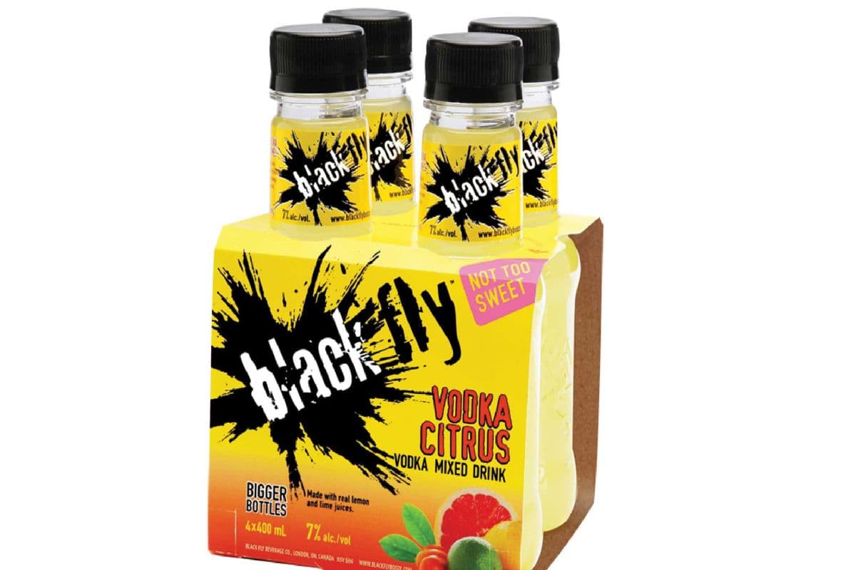Black Fly Vodka Citrus 4x400 (4 x 400)