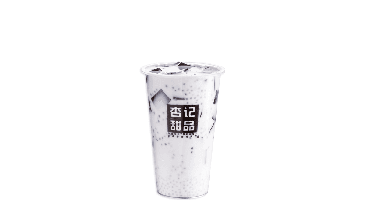 Coconut Milk with Sago and Grass Jelly (Cup) - 椰香凉粉西米露(杯)