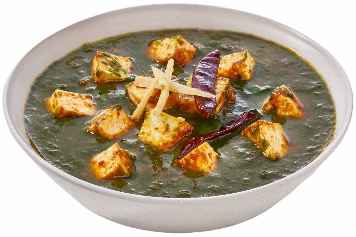 Palak Paneer Curry Bowl (Vegetarian)
