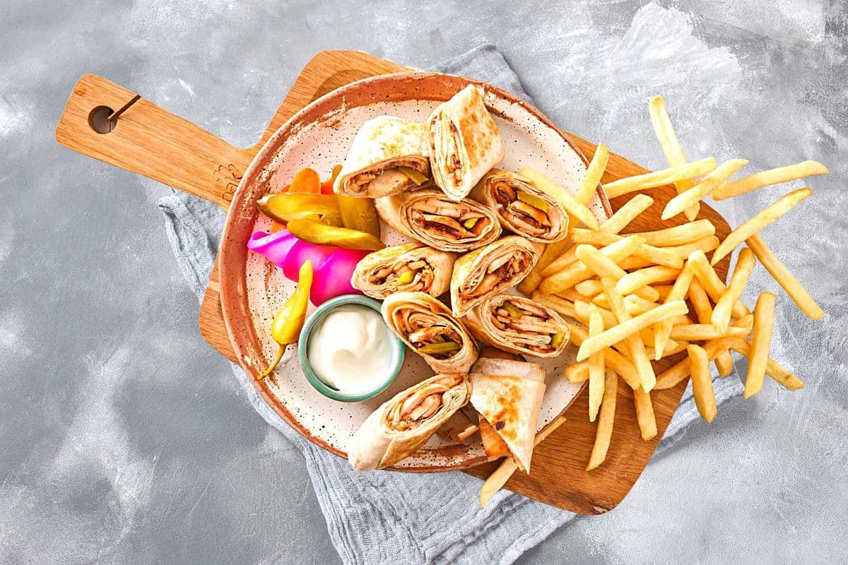 Supreme Saj Chicken Shawarma