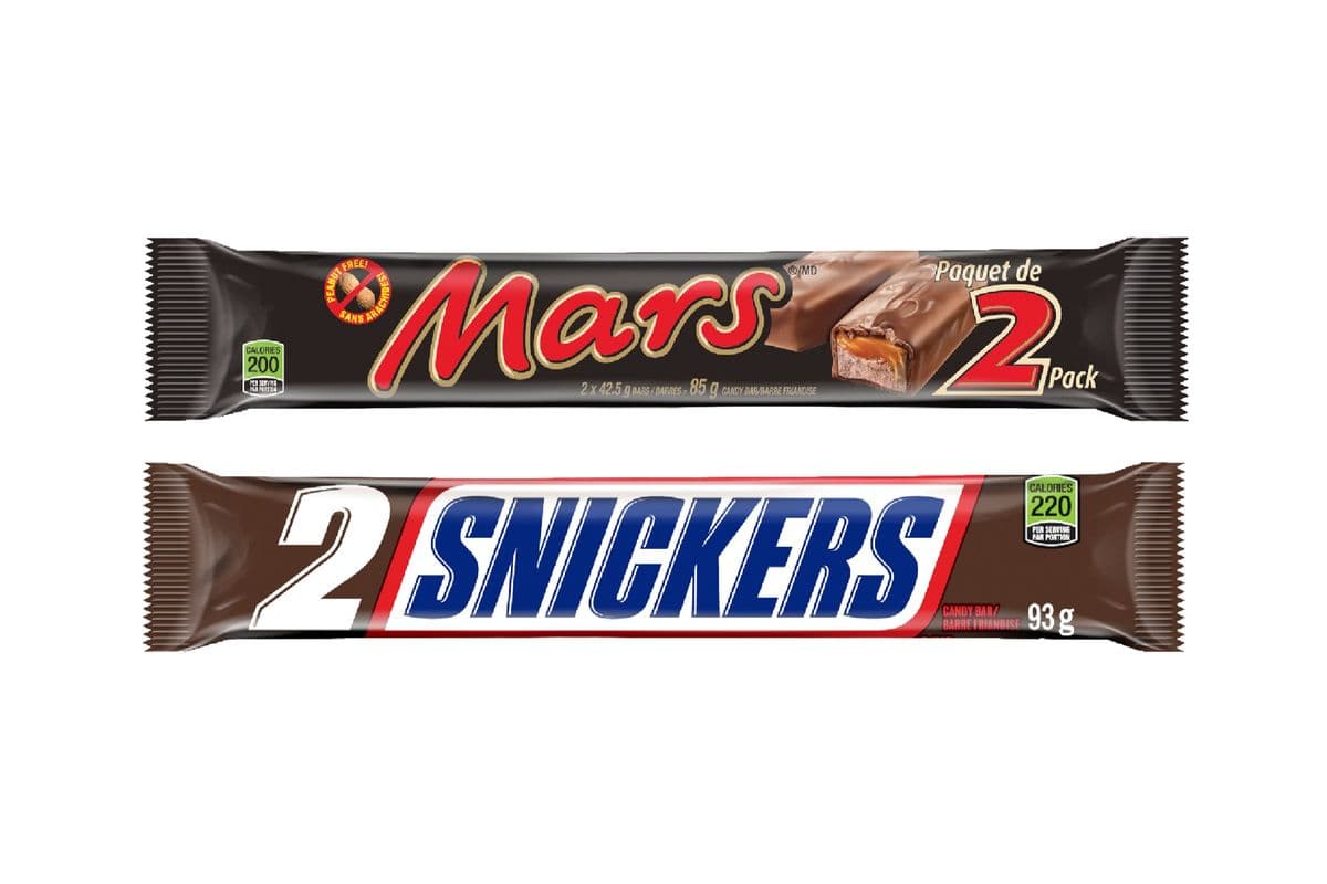 2 for $5 - Mars-Wrigley King (85-93g)