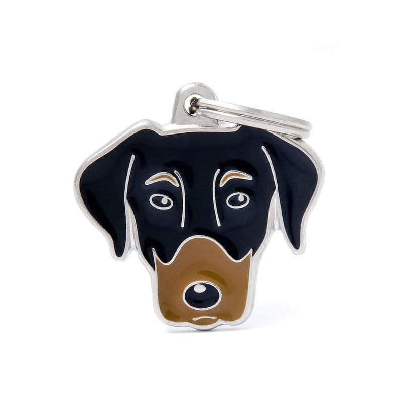 MyFamily Dobermann Engraved Tag