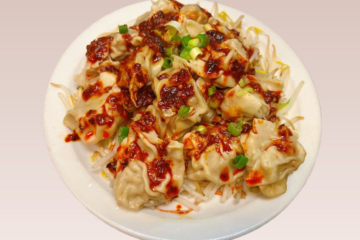Szechuan Wonton in Chili Oil